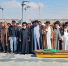 تصاویر/ تشییع پیکر مهندس سید احمد موسوی نجفی، از وزیران و مجاهدین باسابقه افغانستان تصاویر/ تشییع پیکر مهندس سید احمد موسوی نجفی، از وزیران و مجاهدین باسابقه افغانستان