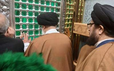 تصاویر/ زیارت نیابتی ویژه سالروز میلاد حضرت زهرا(س) در مشهد، قم و تهران توسط مرکز تبیان تصاویر/ زیارت نیابتی ویژه سالروز میلاد حضرت زهرا(س) در مشهد، قم و تهران توسط مرکز تبیان