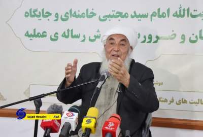 مولوی آخندزاده؛ امام خامنه‌ای از خط امام حسین(ع) پیروی کرد