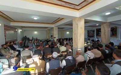 تصاویر/ برگزاری نشست توجیهی مسئولین، کادرها و جمعی از اعضای مرکز تبیان، همزمان با فرارسیدن عاشورای حسینی در کابل